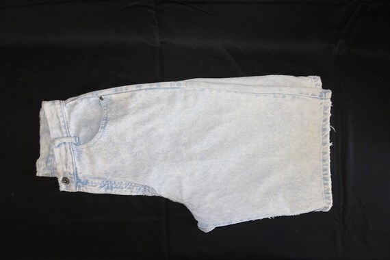 Acid Washed Jean Shorts Juniors Size 13 Board Sho… - image 3