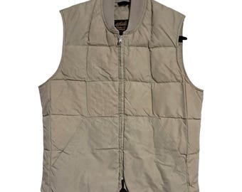 Walls Blizzard Pruf Down Quilted Puffer Zip up Vest Sz L 1970s - Etsy