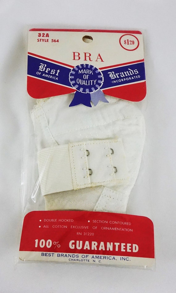 Vintage Bullet Bra Size 32 A by Best Brands Undergarments NOS