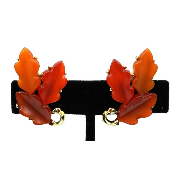 Orange Earrings Etsy