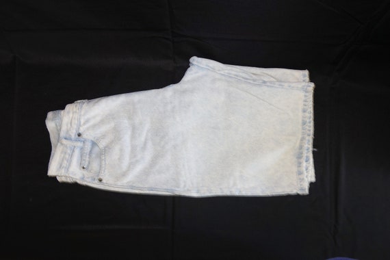 Acid Washed Jean Shorts Juniors Size 13 Board Sho… - image 4