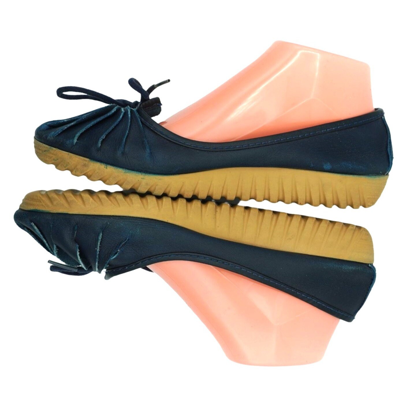 Zapatos Cherokee Vintage Cuero Azul Slip Ons - Etsy España