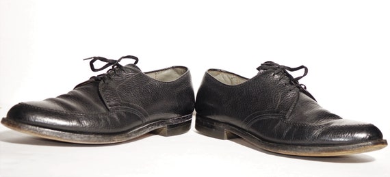 Vintage E T Wright Shoes Men's Size 9.5 E Black L… - image 5