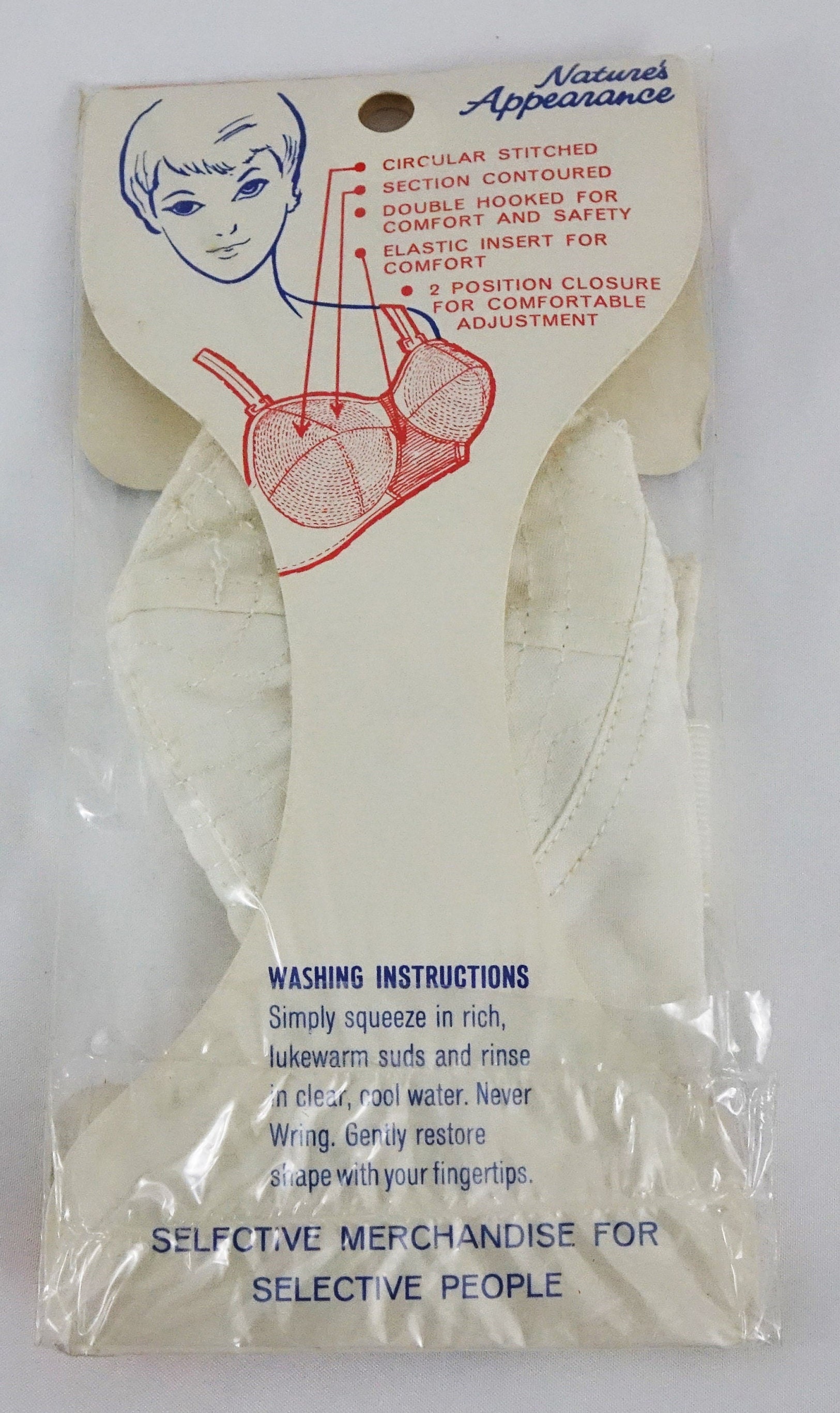 Vintage Bullet Bra Size 32 A by Best Brands Undergarments NOS Lingerie NIP  White Brassiere Pin up Accessories Circle Stitch 