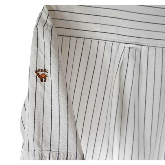 Vintage Camel Cigarettes Shirt Short Sleeve Butto… - image 8