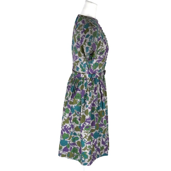 Vintage Dress 1950s Floral Shirtwaist by Mode O' … - image 2