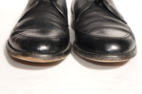 Vintage E T Wright Shoes Men's Size 9.5 E Black L… - image 3