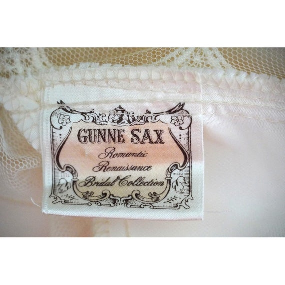 Vintage Gunne Sax Wedding Dress Boho XS S Modest … - image 10