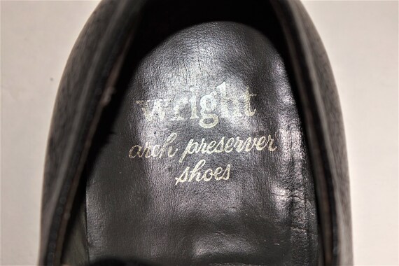 Vintage E T Wright Shoes Men's Size 9.5 E Black L… - image 7