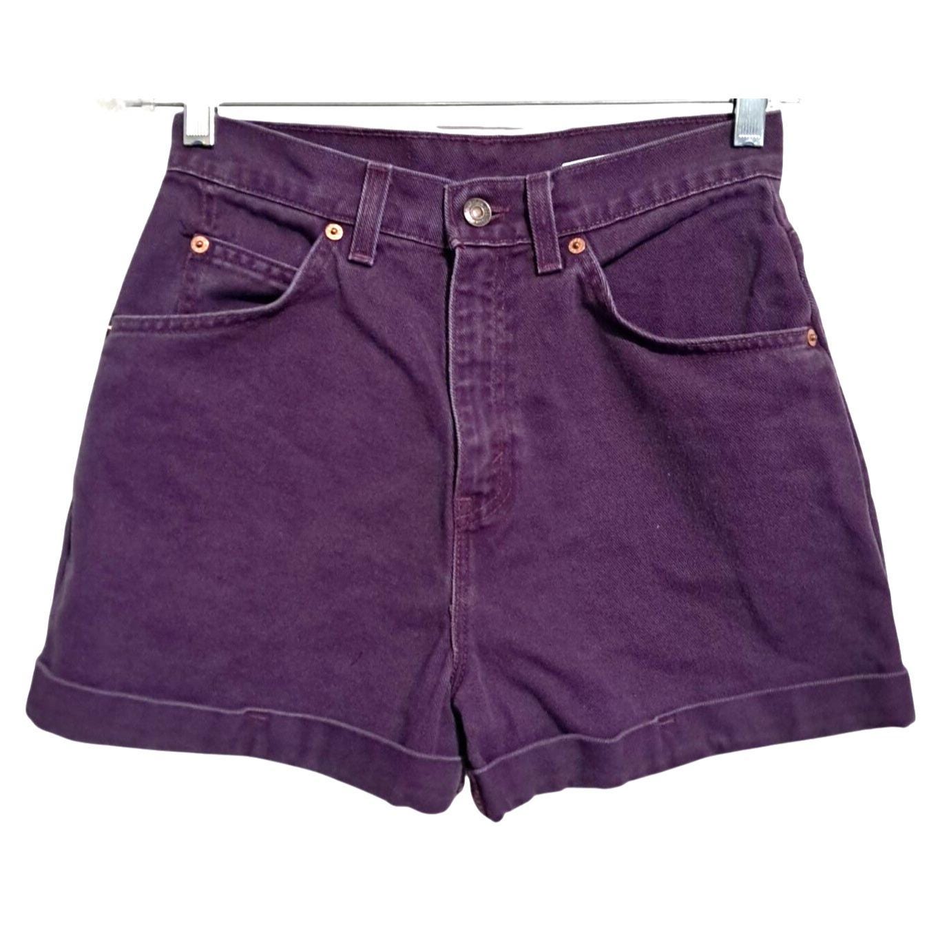 Levis Purple Shorts - Etsy