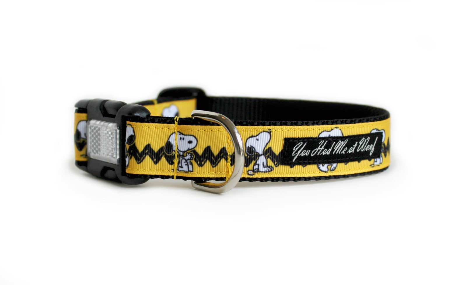 Snoopy Dog Collar Charlie Brown Shirt Design Yellow Etsy