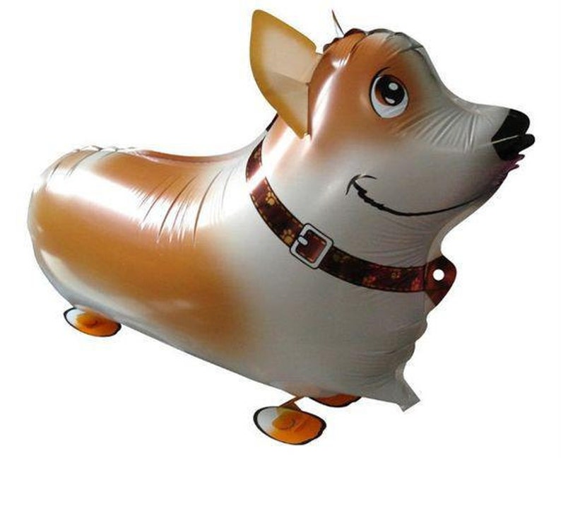 Walking Dog Balloon Dog Party Supplies Dog Birthday Etsy