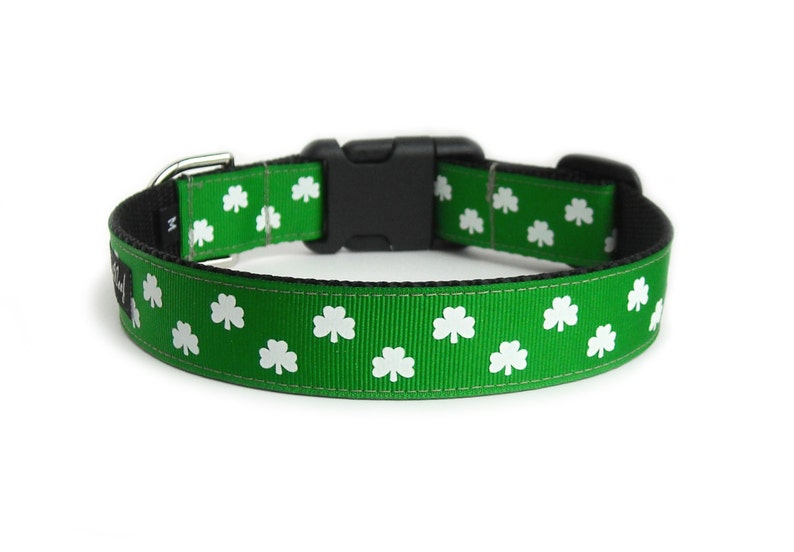 St Patricks Day Dog Collar Irish Dog Collar Etsy