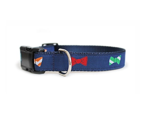 Boy Dog Collar - Stylish Bow Ties Dog Collar