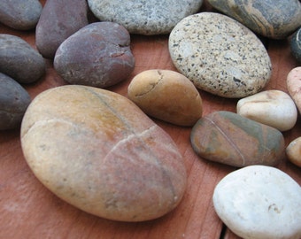 100+ Beach Stones for Natural Craft Supply and Beach Decor