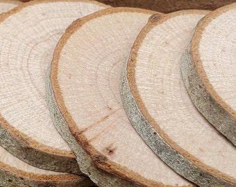 Oak Rounds, 29 Pieces, 1.5" Diameter