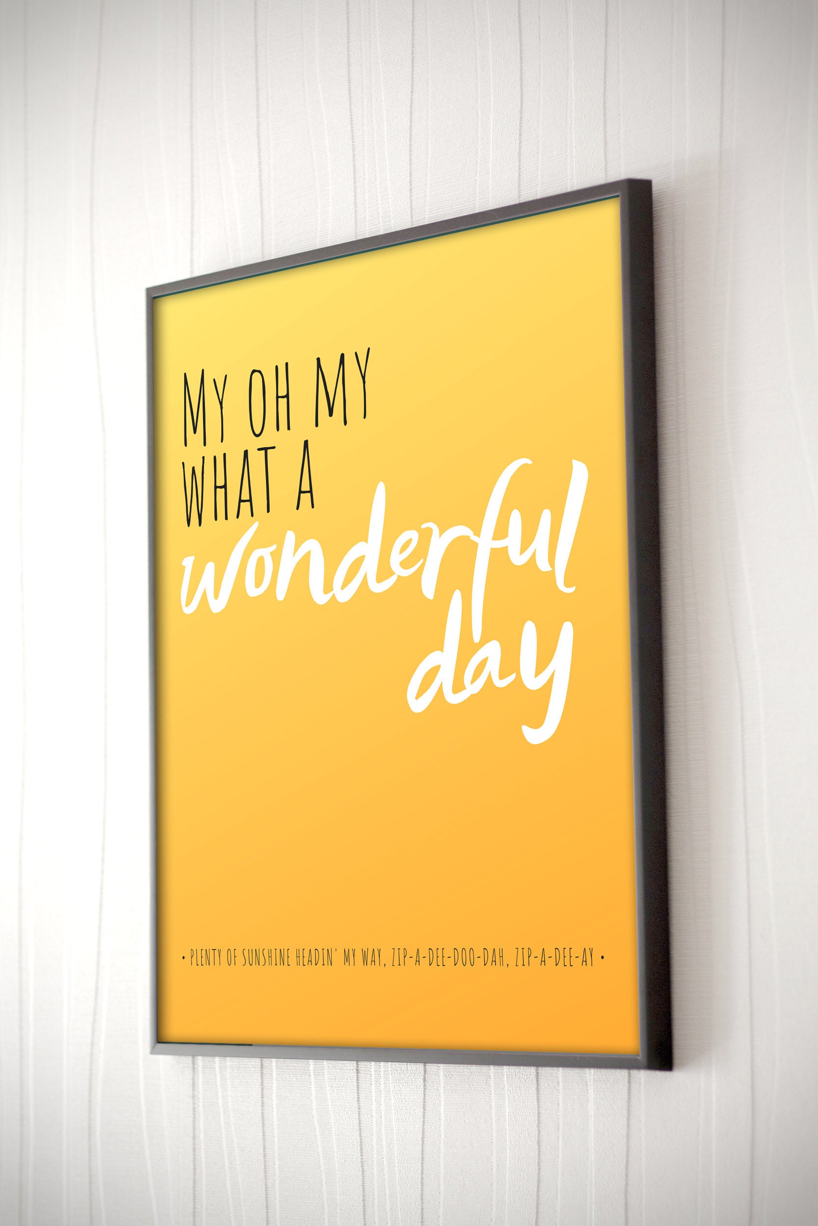 Disney World Splash Mountain Color Quote Print Instant Etsy