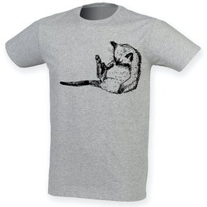 Cat dad t-shirt men funny for cat owner gift tee sleeping cat lover tee shirt for him