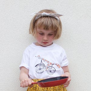 T-shirt enfant renard pour amoureux des animaux chemise cadeau enfant t-shirt fille image 1