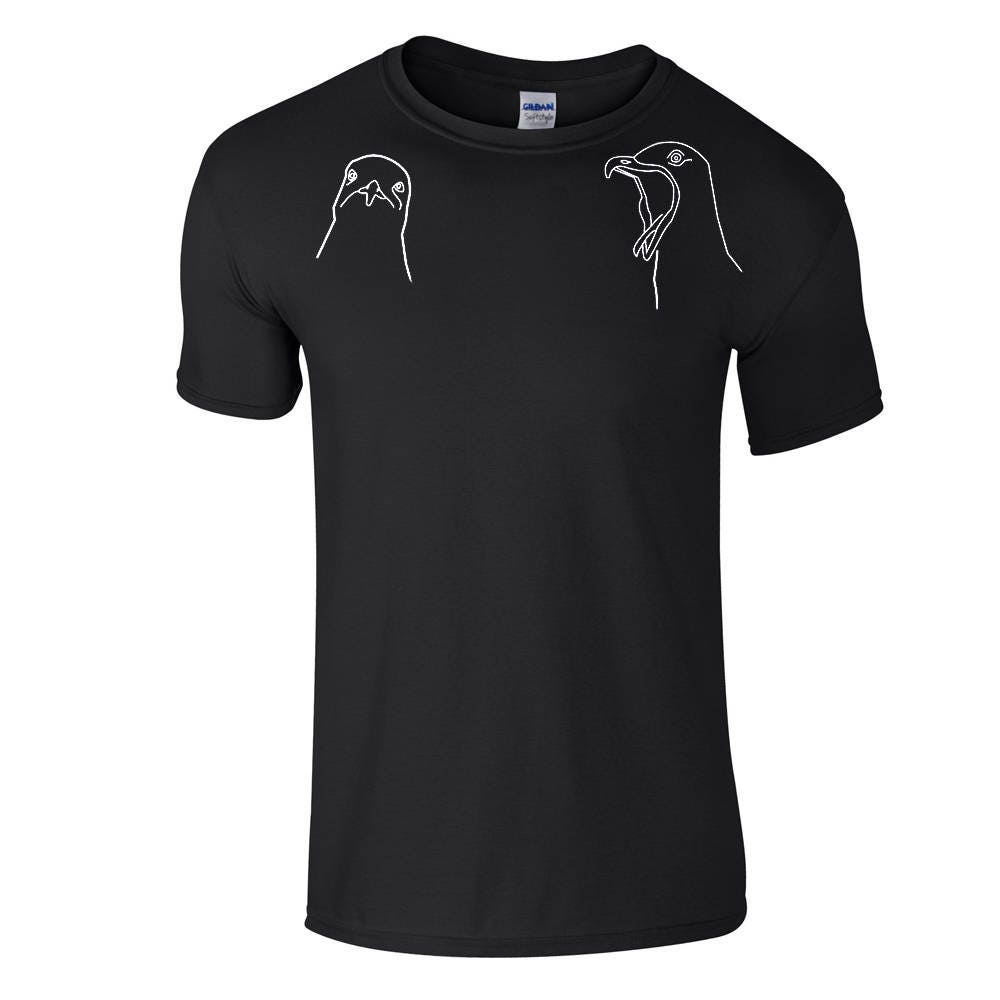 Image of Seagull Men T-Shirt, Boyfriend Present, Brother Gift, Gift For Husband, Seaside Seagulls Shirt