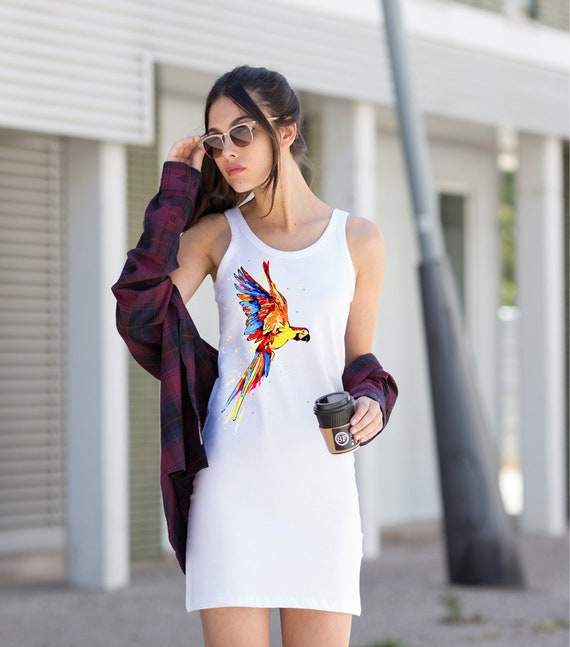 Long top top ladies dress
