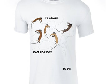 Placebo t-shirt rats t shirt unique graphic tee artsy animal shirt