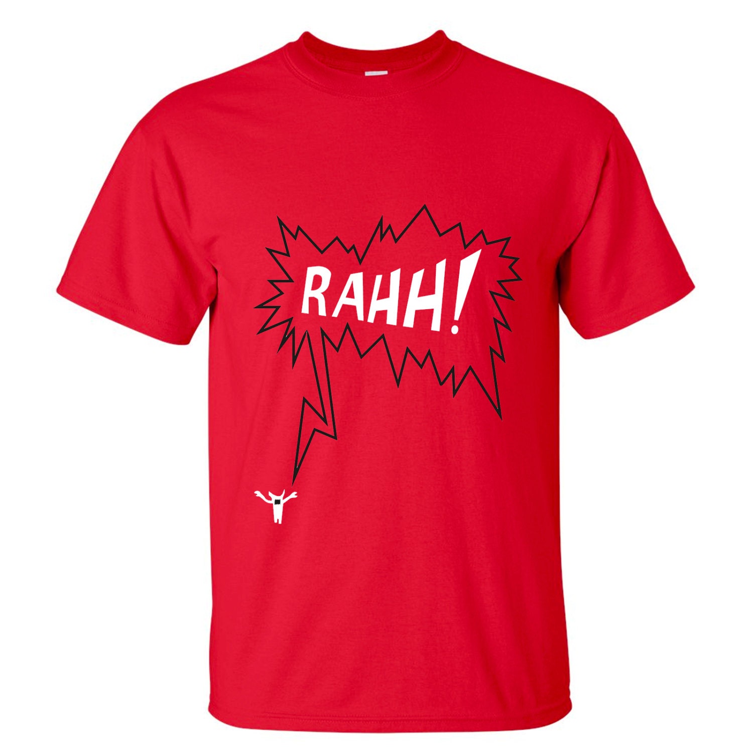 Image of Funny Monster T-Shirt, Halloween Gift, Funny Tee, Graphic Shirt, Boyfriend Present, Rahh