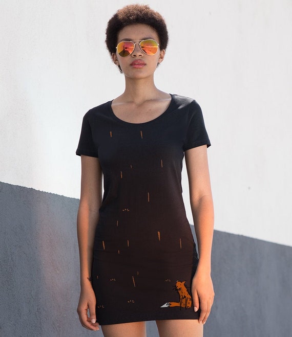 funky t shirt dress