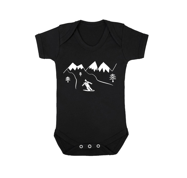 Snowboarding baby extreme sports baby active baby bodysuit Etsy