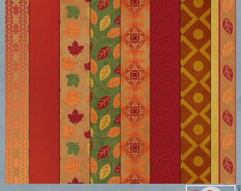 Autumn Digital Scrapbooking Paper Pack