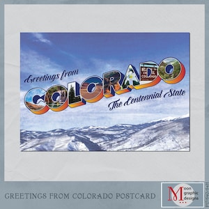 Saluti dal Colorado Cartolina