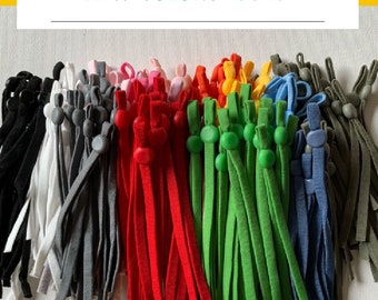 Adjustable Elastic Cord for Cloth Masks: Soft & Stretchy, 5mm