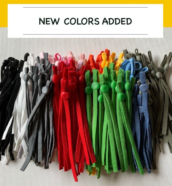 Adjustable Elastic Cord for Cloth Masks: Soft & Stretchy, 5mm