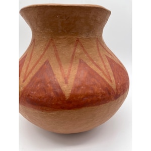 Vintage Tarahumara Native Mexican Olla Pottery Copper Canyon 5"