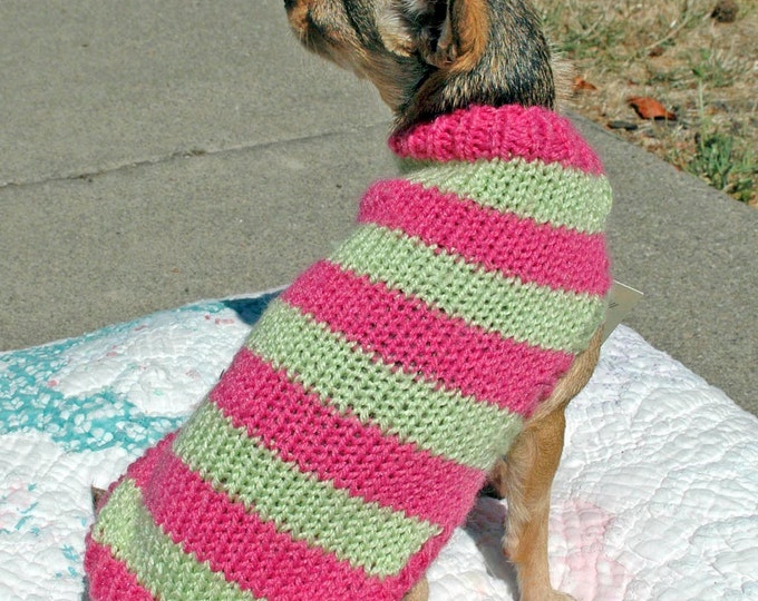 Easy & Cute Dog Sweater Knitting Pattern - Etsy