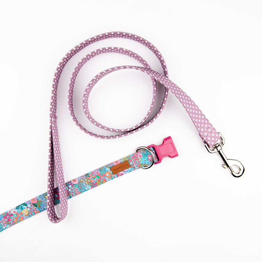 Dog Leash Made From ANY Fabric in Our Shop Choose Your Width Etsy UK