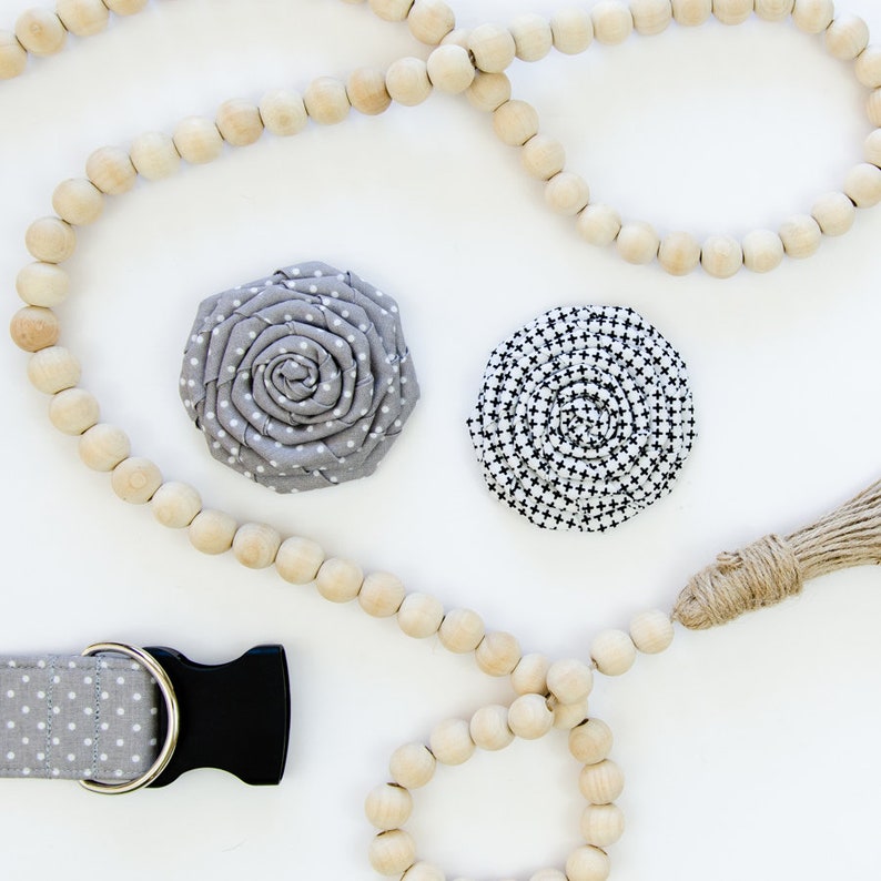 Colorful Dog Collar Flowers can be attached to any dog collar Etsy