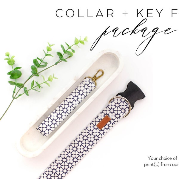 Collar + Key Fob Package