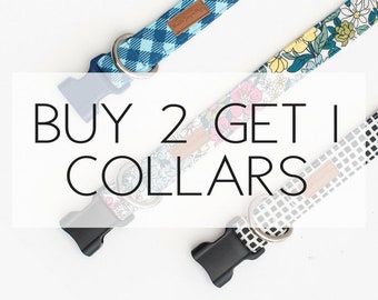 Buy 2, Get 1 Free Dog Collars Special