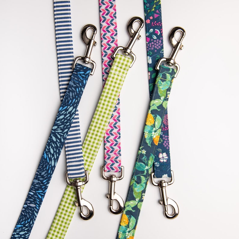 Dog Leash Made from ANY fabric in our shop Choose your width Etsy