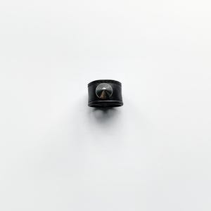 Silver Metal Stud Punk Jewelry ring