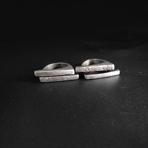 Adjustable Bar Ring Unisex Gift