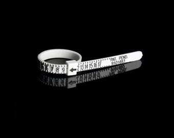 Ring Sizing Gauge Multisizer Jewelry Sizing Measurement for Women Men Ring Measuring Finger Size Jewelry Sizing Tool Finger Size Measurement