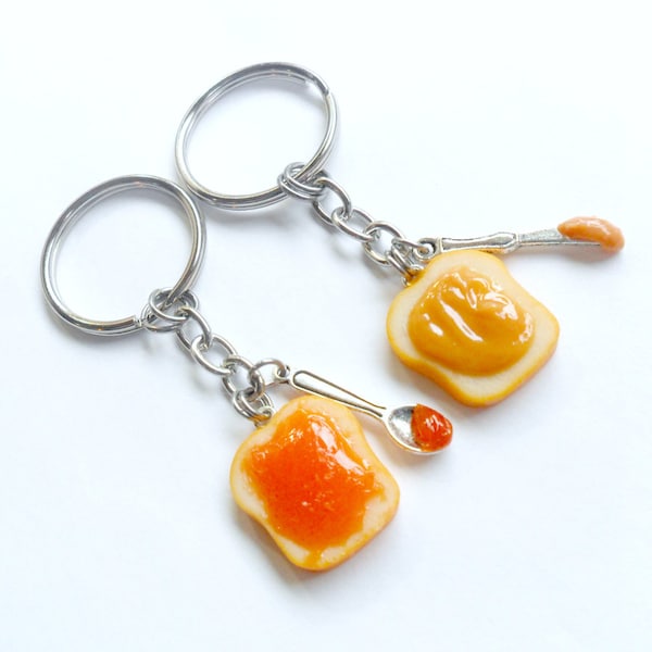 Cute Food Keychain Etsy