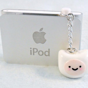 Finn of Adventure Time Phone Charm, For iPhone or Smartphone :D image 1