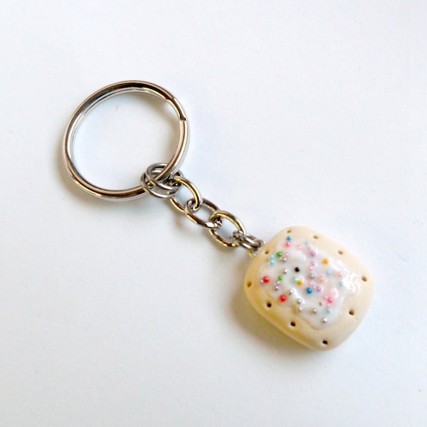 Poptart Keychain, Cute, Kitsch, Kawaii :D