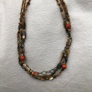 SILPADA Jewelry - Retired ~ &#39;FIESTA FUN&#39; Coral & Sterling Silver Necklace
