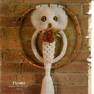 Macrame Inspirations Renaissance-patronenboek / vintage '70 / instructies / pdf.boek