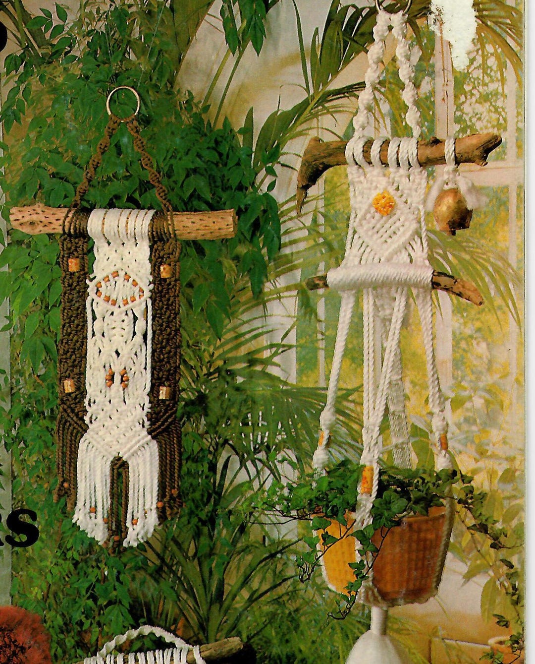 Macrame Show and Tell Pattern Book / Vintage '70 / Instructions How to ...