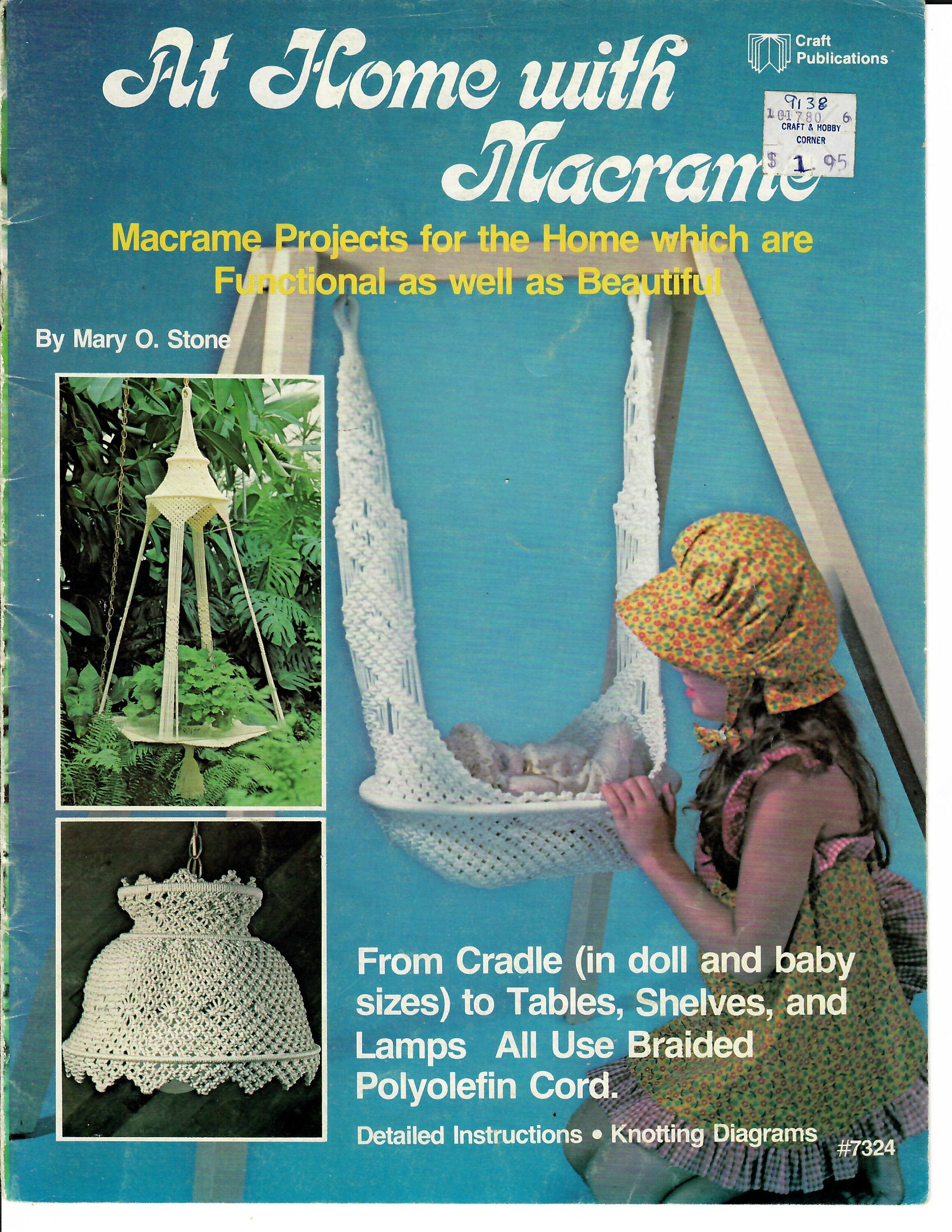 4 Vintage 70s/80s Macrame Books Children Room Decor, Baby Room Decor, Baby  Cradle, Baby Chair, Frogs, Animals and More 